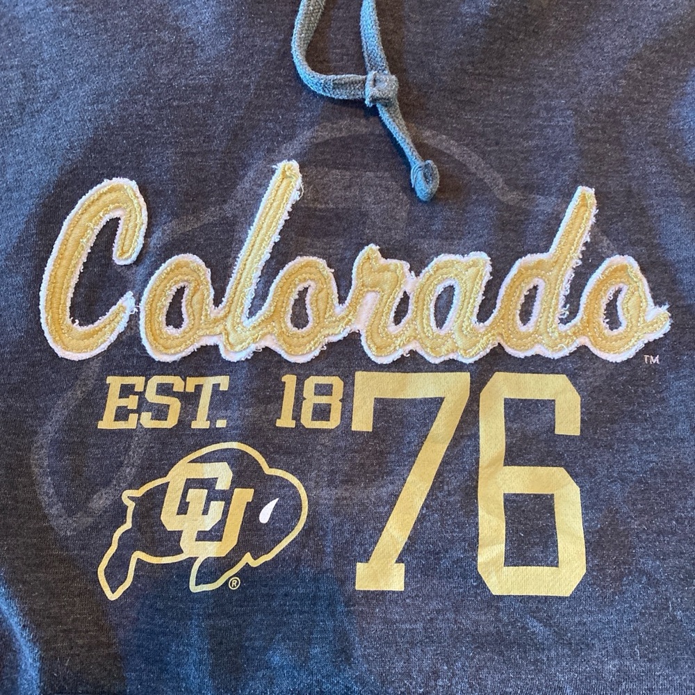 CU Buffs Embroidered Hoodie, XL - Picture 2 of 5